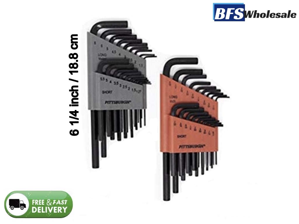 Allen Wrench - Hex Key (HUGE SET OF 36 WRENCHES WITH BALL END